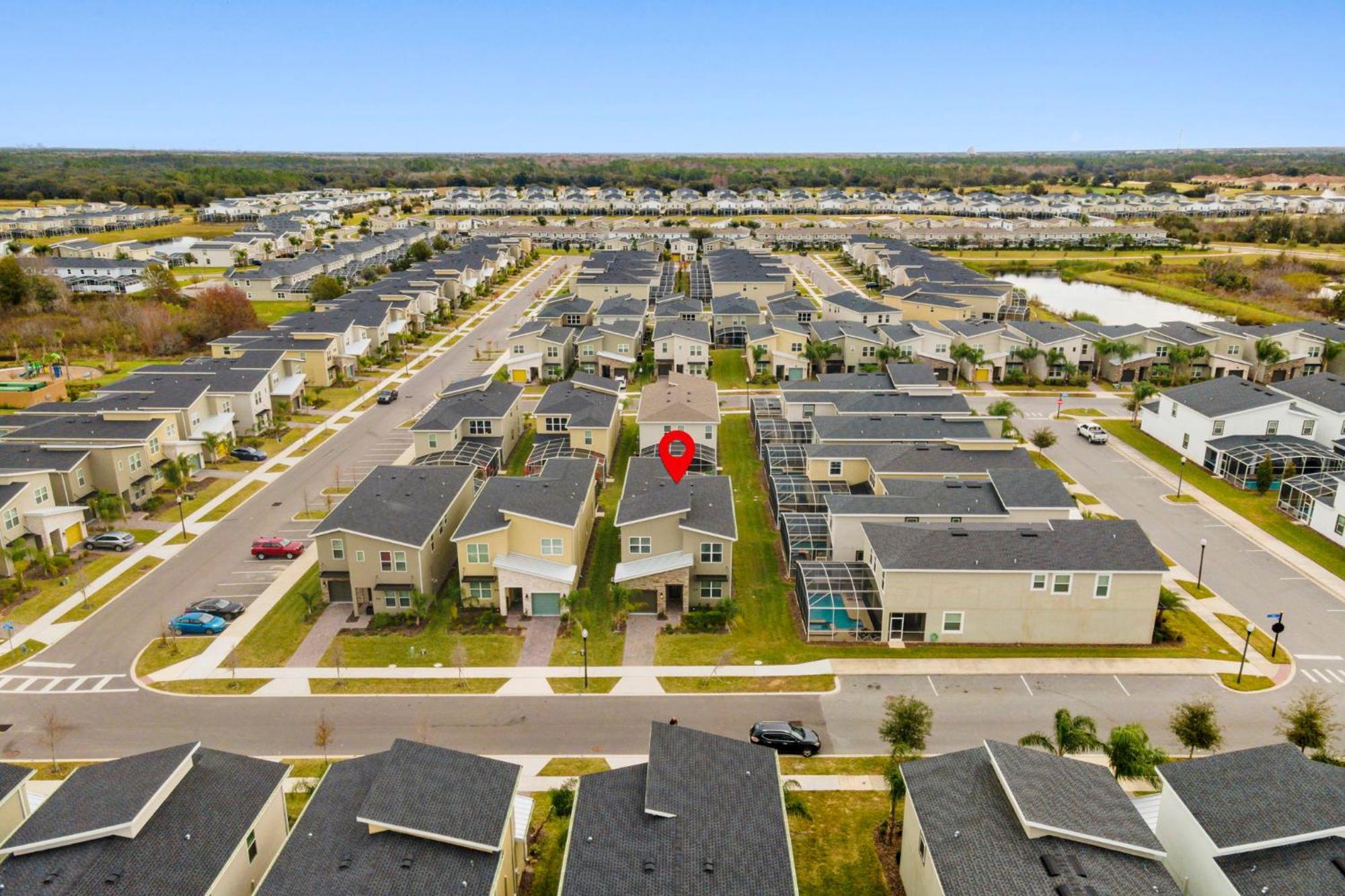 Gorgeous 5 Bd Home W Private Pool Next To Disney Kissimmee Exterior photo