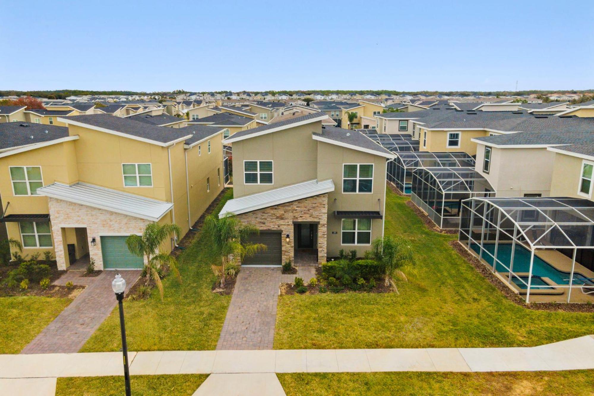 Gorgeous 5 Bd Home W Private Pool Next To Disney Kissimmee Exterior photo